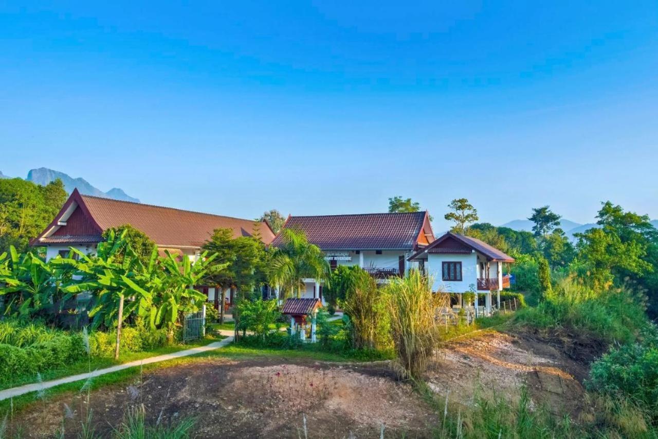 Riverside Garden Hostel Ванг Виенг Екстериор снимка