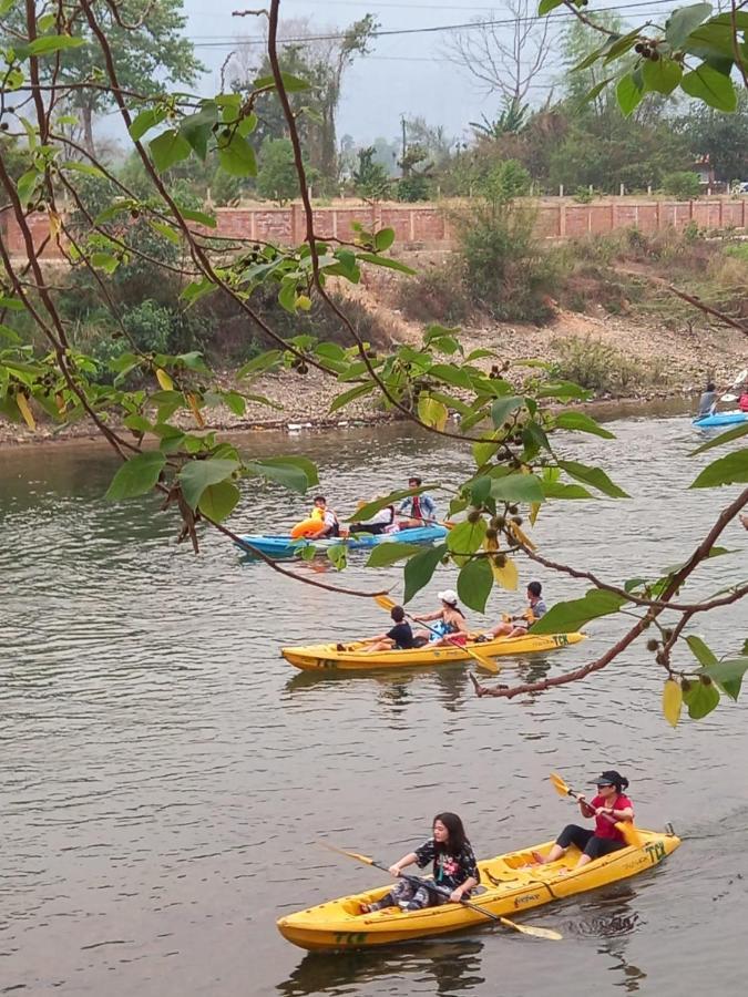 Riverside Garden Hostel Ванг Виенг Екстериор снимка